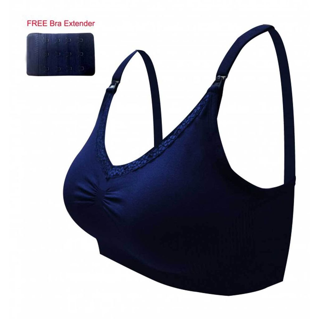 Lunavie Seamless Bra Navy Blue