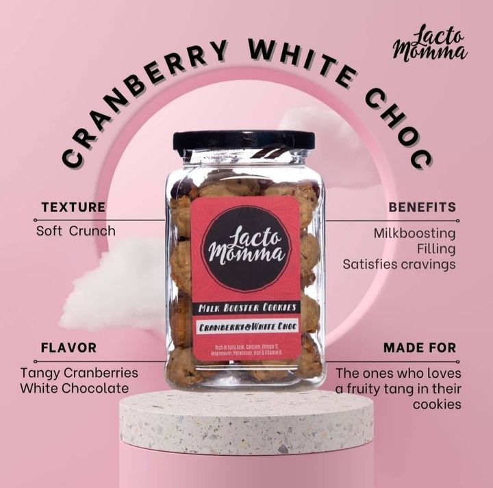 Lactomama - Cranberry White Choc