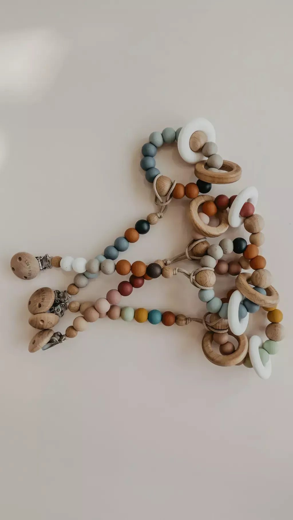 Mils & Key Pacifier Clips All