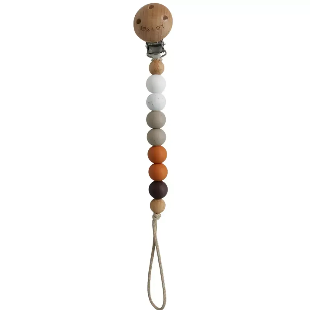 Mils & Key Pacifier Clip 2