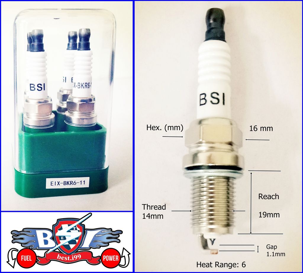 Pic - Spark Plug  BSI - BKR6-11 - 1 - 2 - Logo  combine.jpg