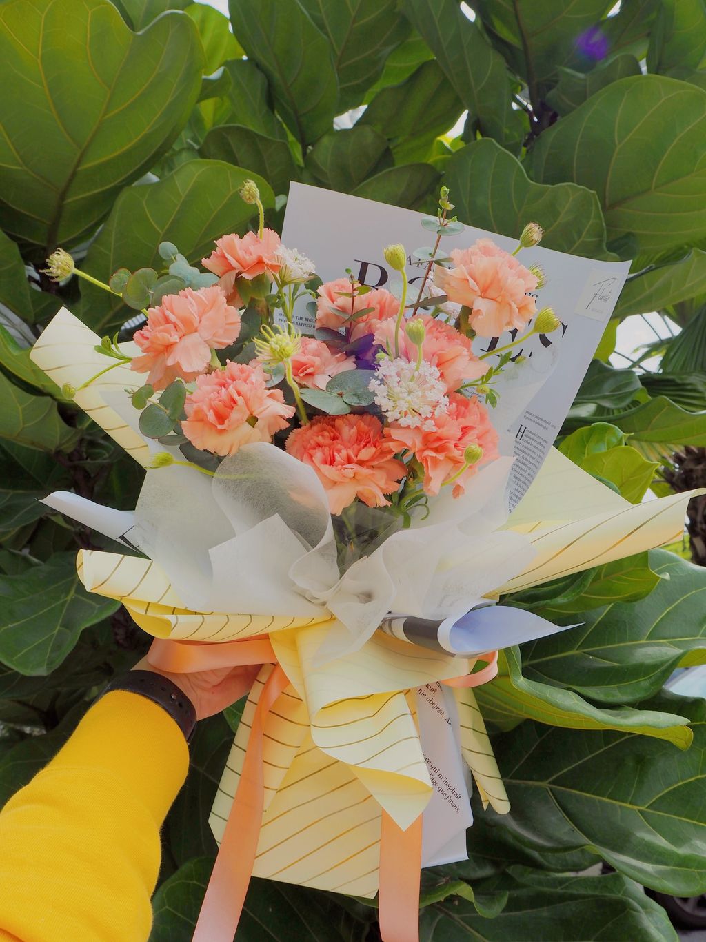Floristr Florist Seremban Flower Bouquet Sweet Orange.JPG