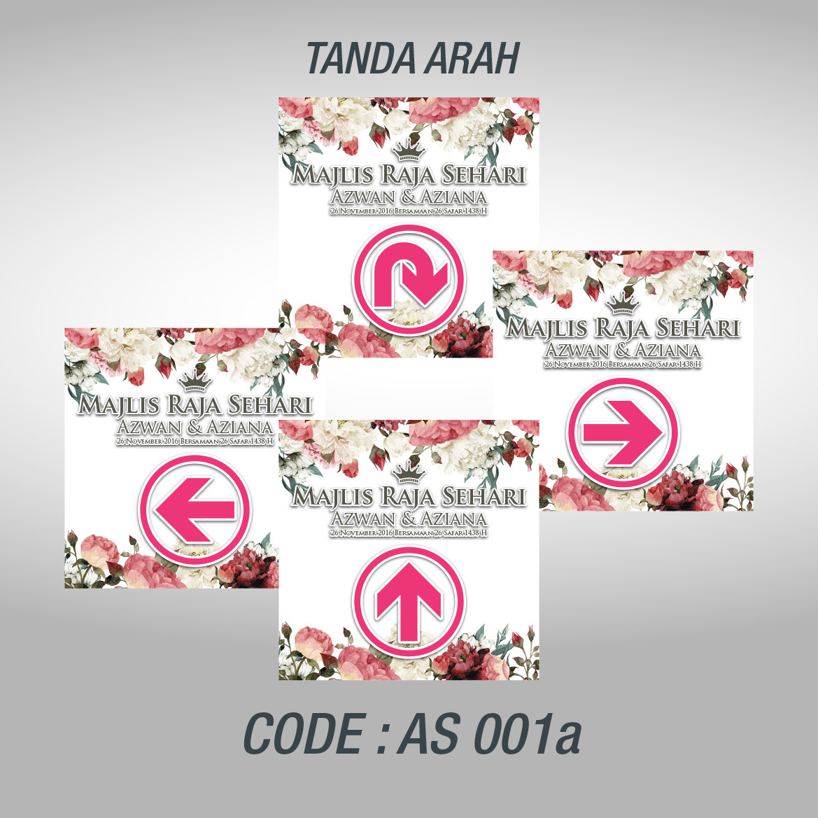 Tanda Arah (2ftx2ft)