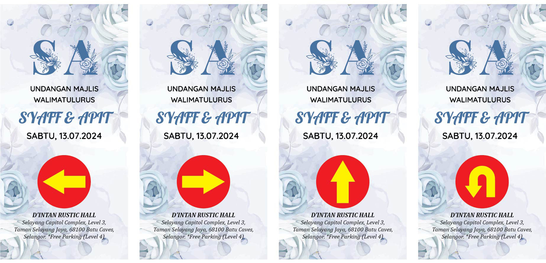 Tanda Arah (1ftx2ft)