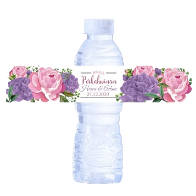 Sticker botol mineral