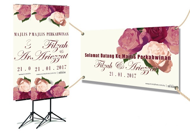 pakej bunting banner