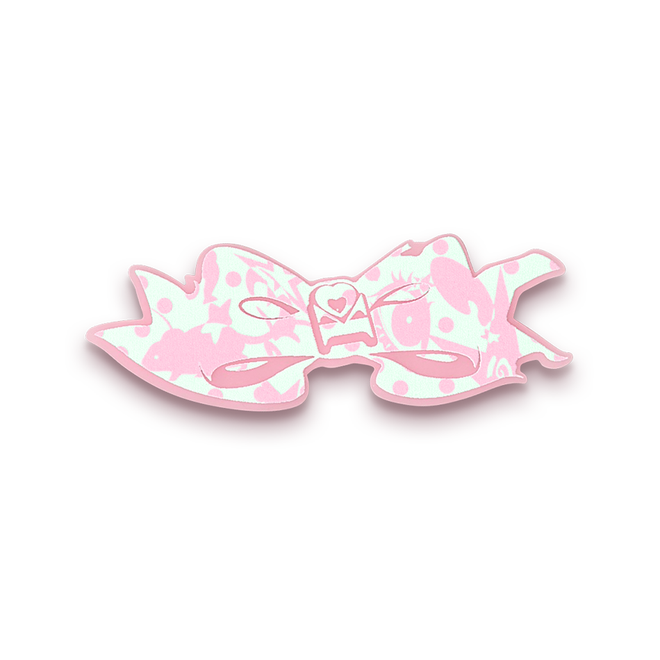 KO magnet badge - Pink_1