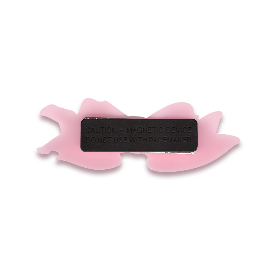 KO magnet badge - Pink_2