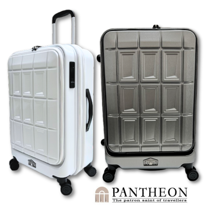 Pantheon前開上開24吋行李箱PTS_6007_White_jpg