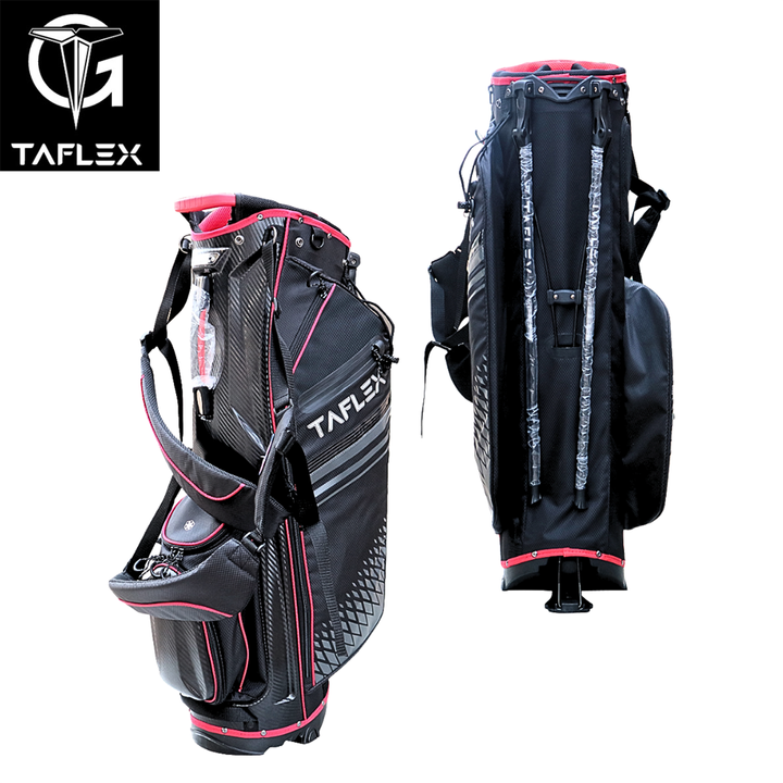 TAFLEX_高爾夫球腳架包_GOLFBAG_2121_BLACK_LOGO_PNG
