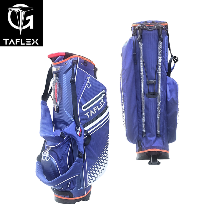 TAFLEX_高爾夫球腳架包__GOLFBAG_2121_BLUE_LOGO_PNG