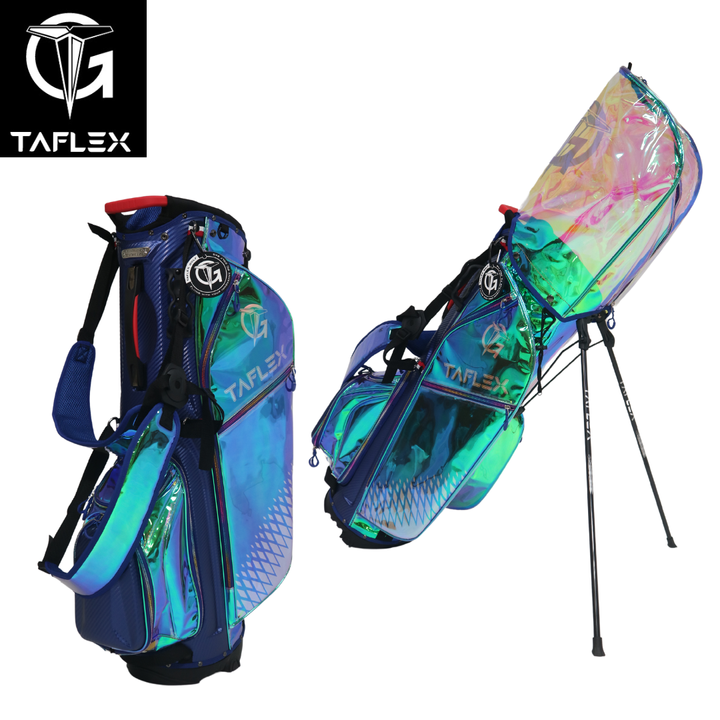 TAFLEX幻彩氫致高爾夫球腳架包_GOLFBAG_2121_NEOBLUE_LOGO_PNG
