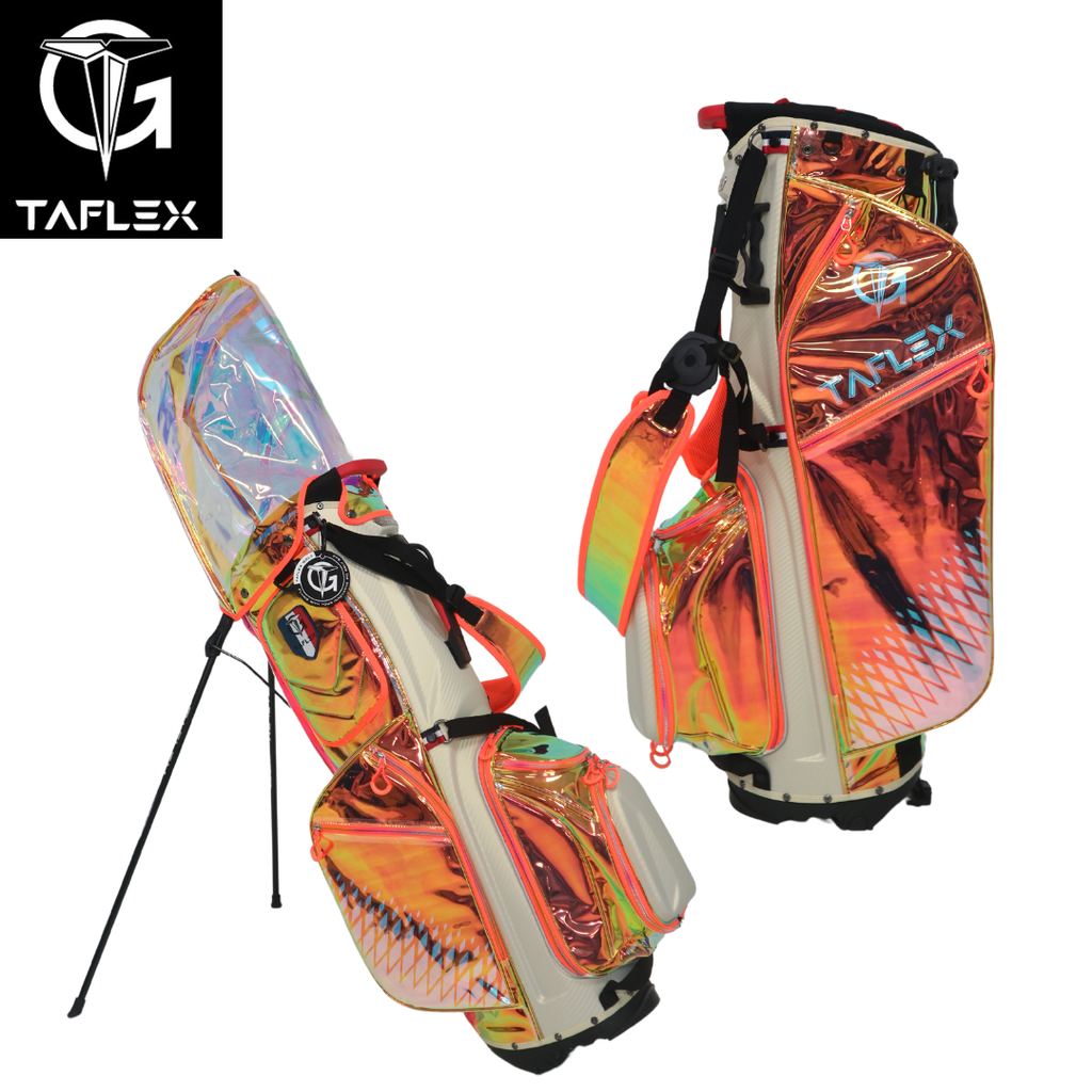 TAFLEX幻彩氫致高爾夫球腳架包_GOLFBAG_2121_NEOORANGE_LOGO_PNG