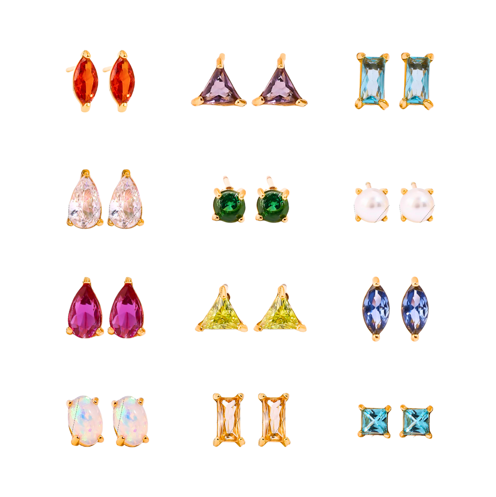 birthstones earrings