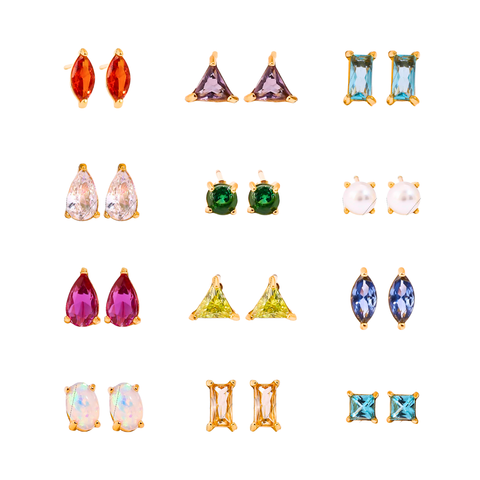 birthstones earrings