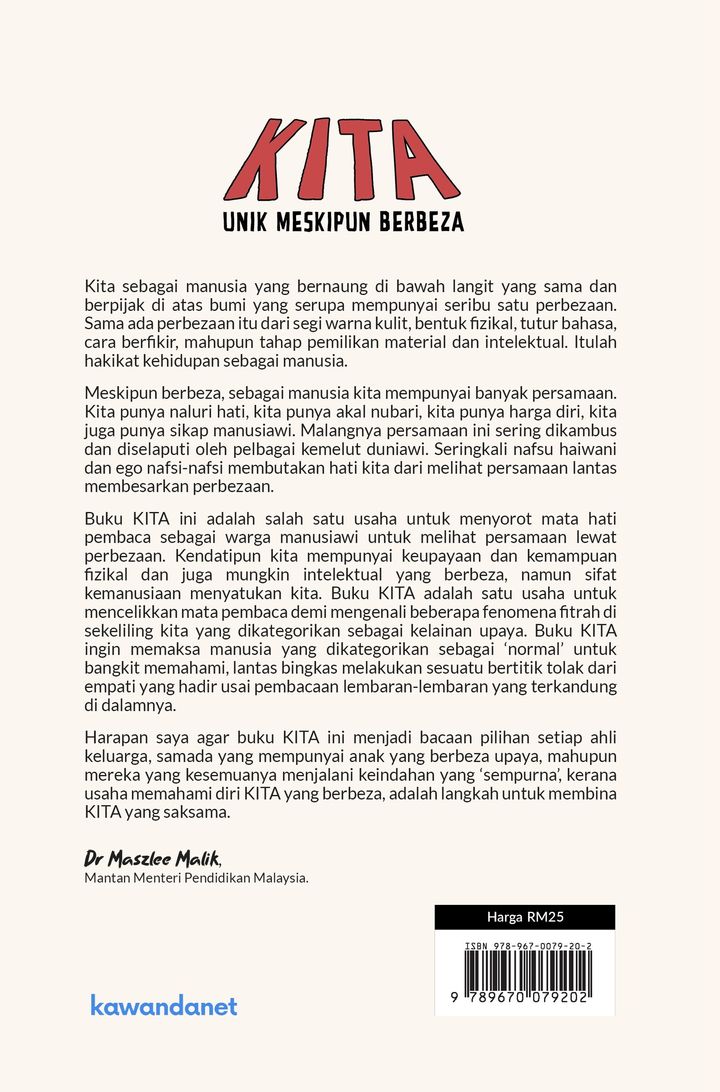 KITA back cover