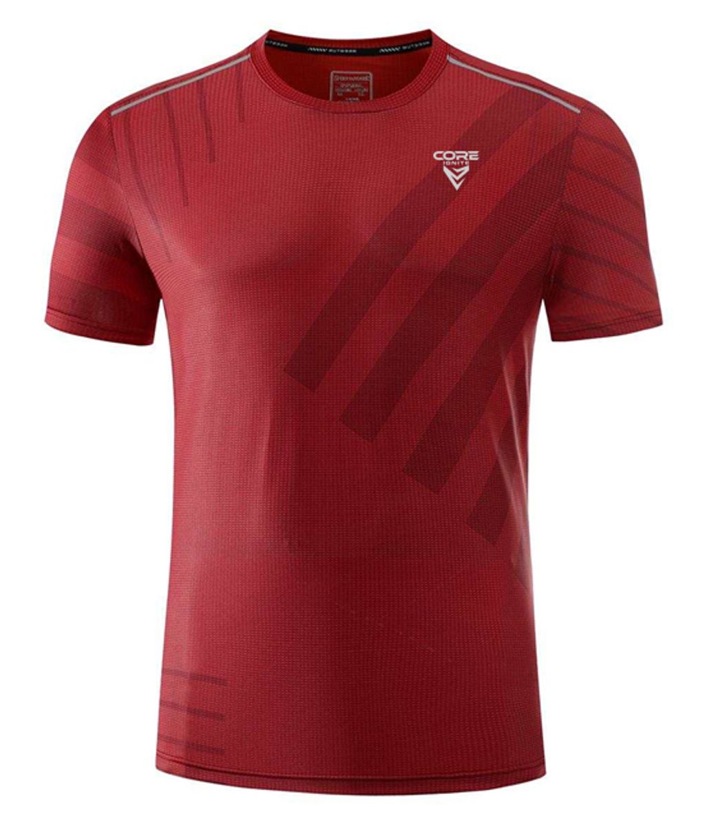 Pixel Stitch dark red