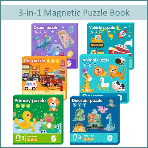 magnetic puzzle book 1-2