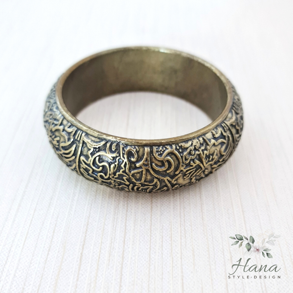 Chunky Egyptian Brass Bangle2.png