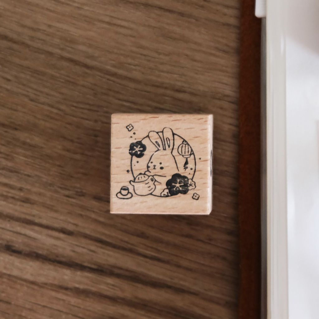 eileentai's rubber stamps - Tea Time Rabbit Full Set 03_2