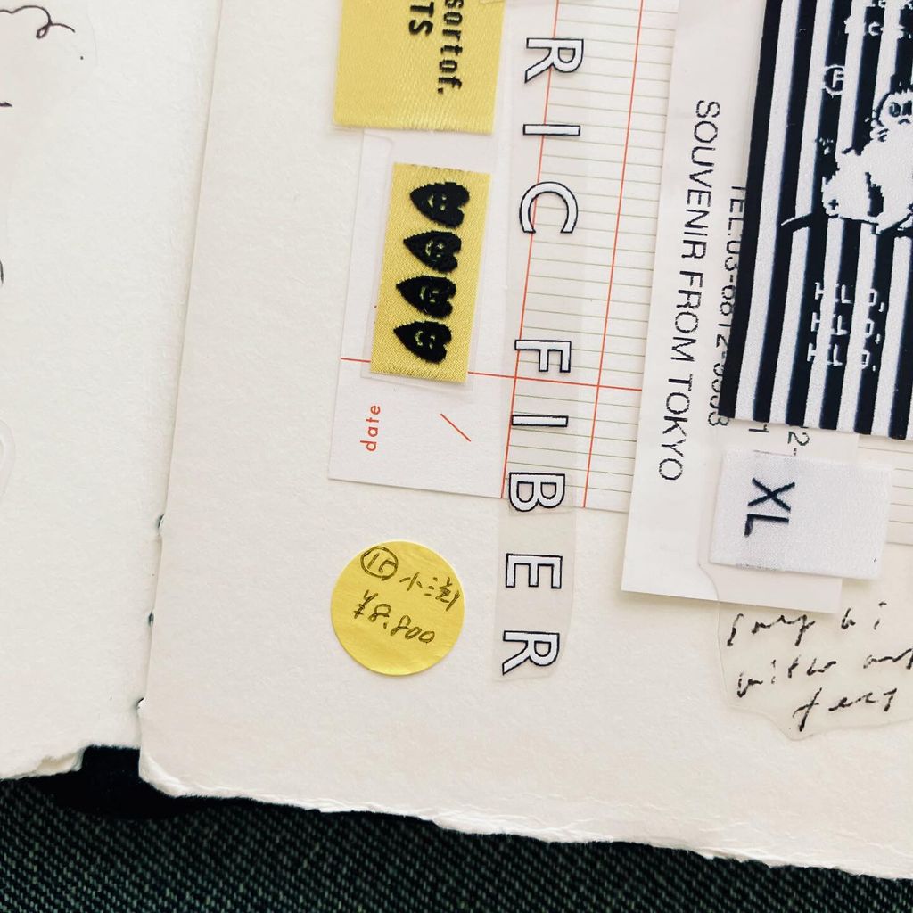 羊君 pet 亮面 膠帶 印刷 手帳 拼貼 fabric 布標 布料 貓 6