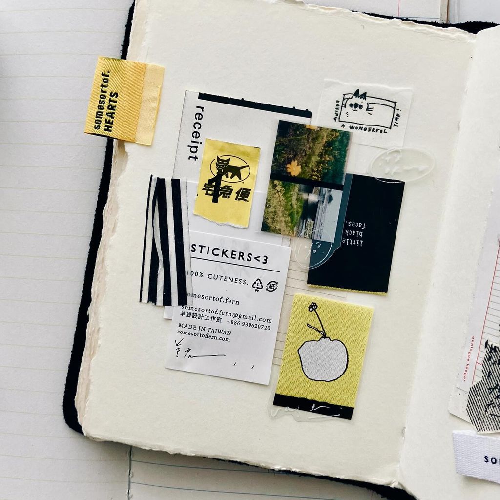 羊君 pet 亮面 膠帶 印刷 手帳 拼貼 fabric 布標 布料 貓 3