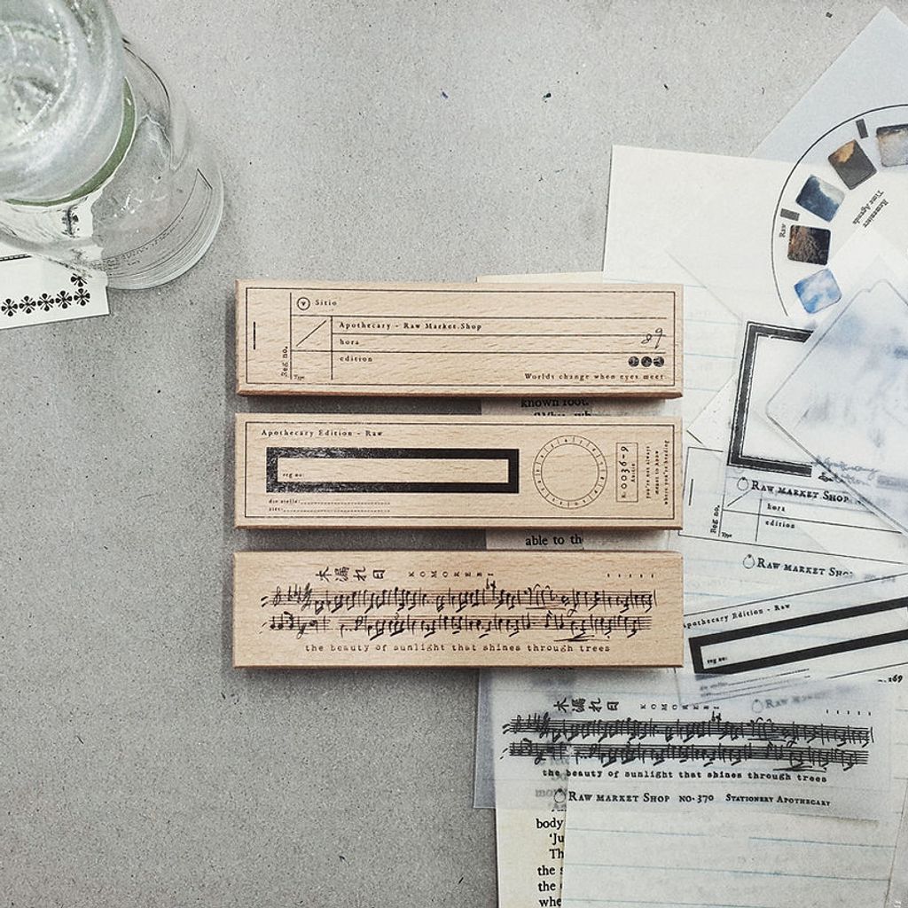 No. 368-370 Apothecary Edition 3pcs set