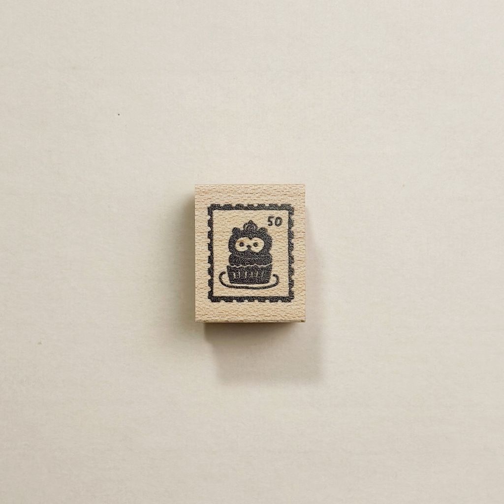 浣熊蛋糕郵票_01