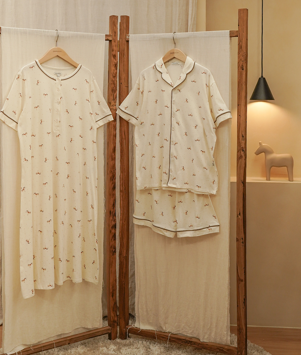 1PONY_SHORT-SLEEVE_PAJAMAFAMILYSET2211