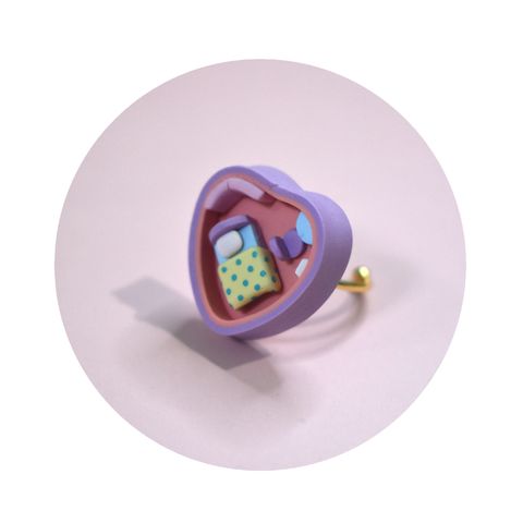 Ring Purple Front