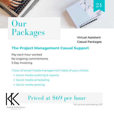 The Project Management Casual Support