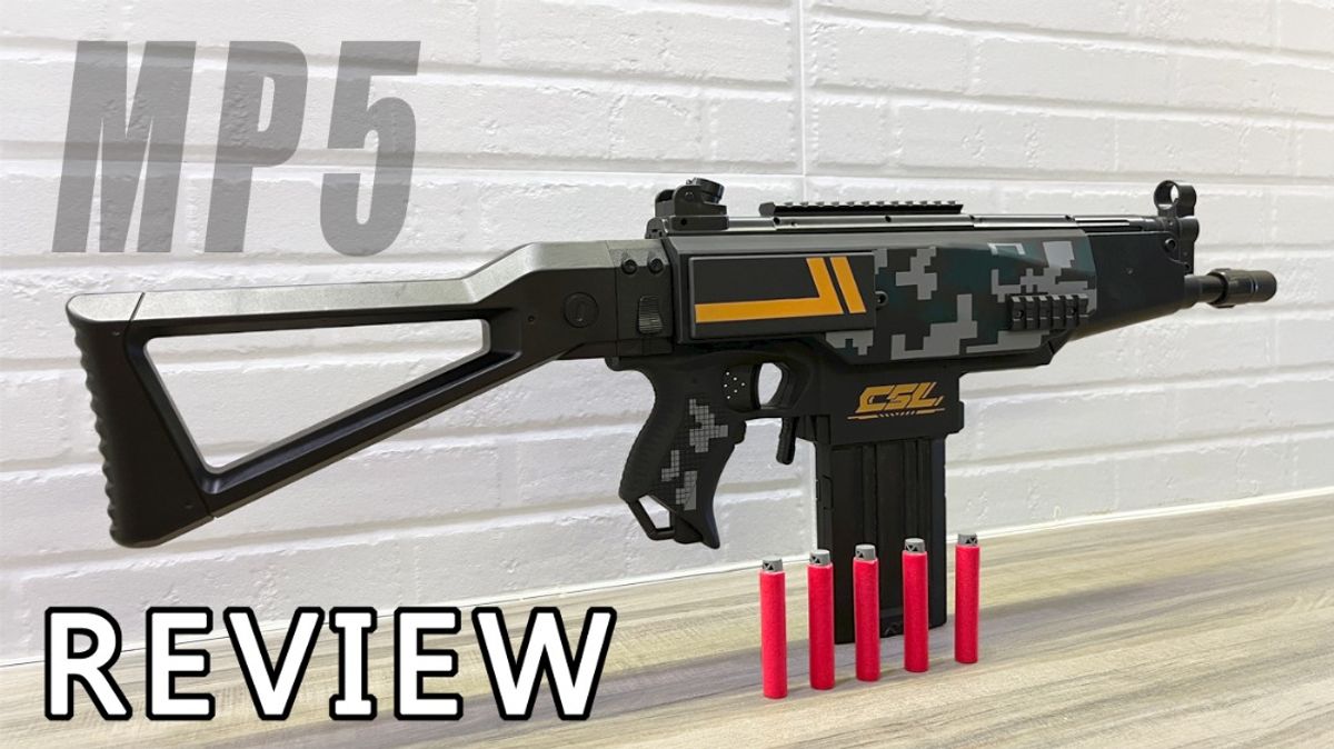 KSL MP5 Full Auto Nerf Blaster