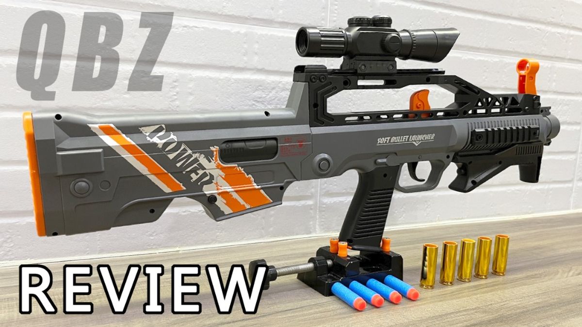 QBZ 95 Bullpub Select Fire Shell Ejecting Nerf Blaster