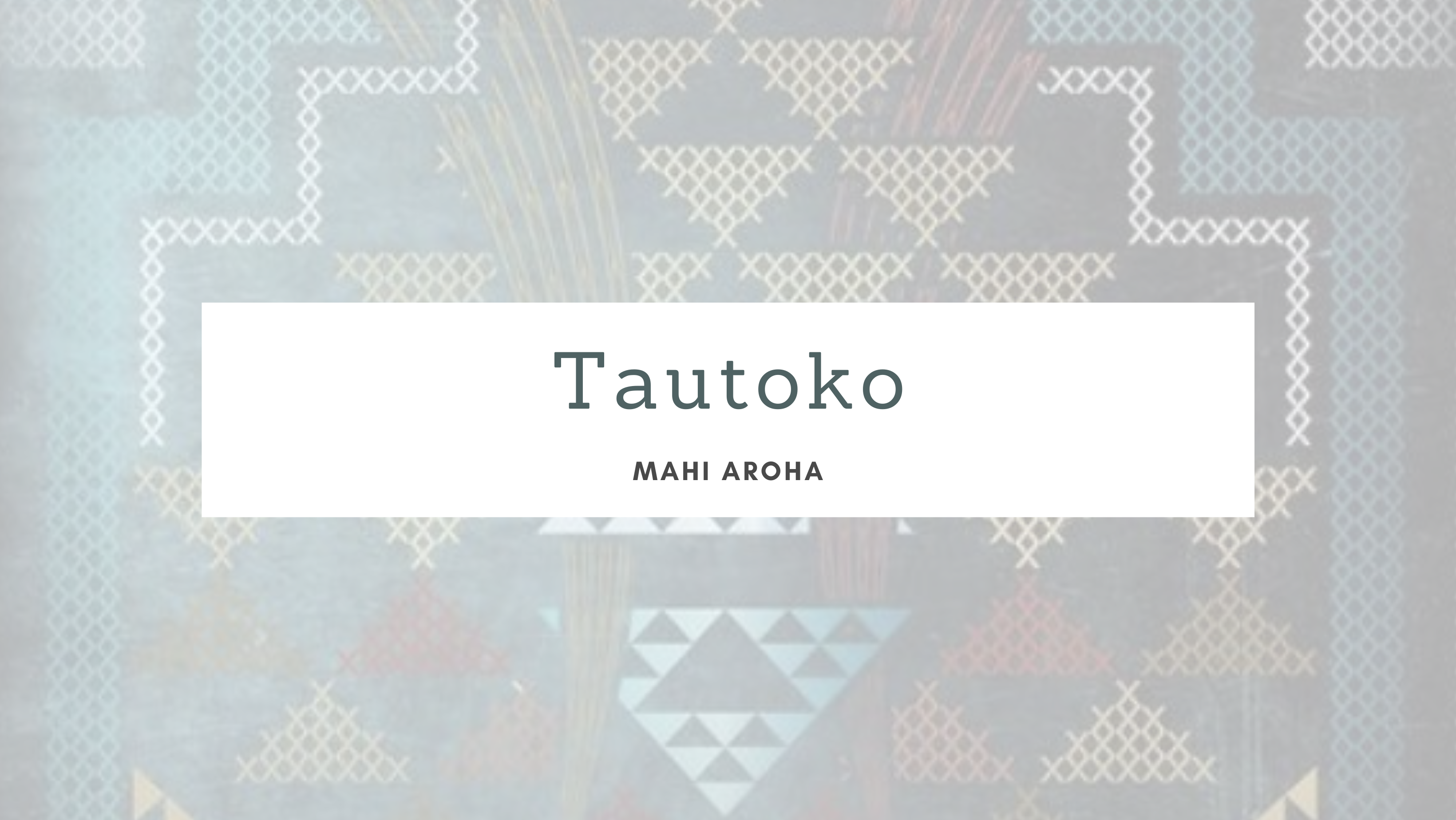 Tautoko