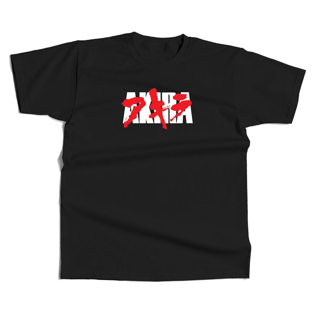 Akira Japanese Anime Logo Print Graphic Design Tee 100% Cotton Unisex T- Shirt – Epic Custom Apparel