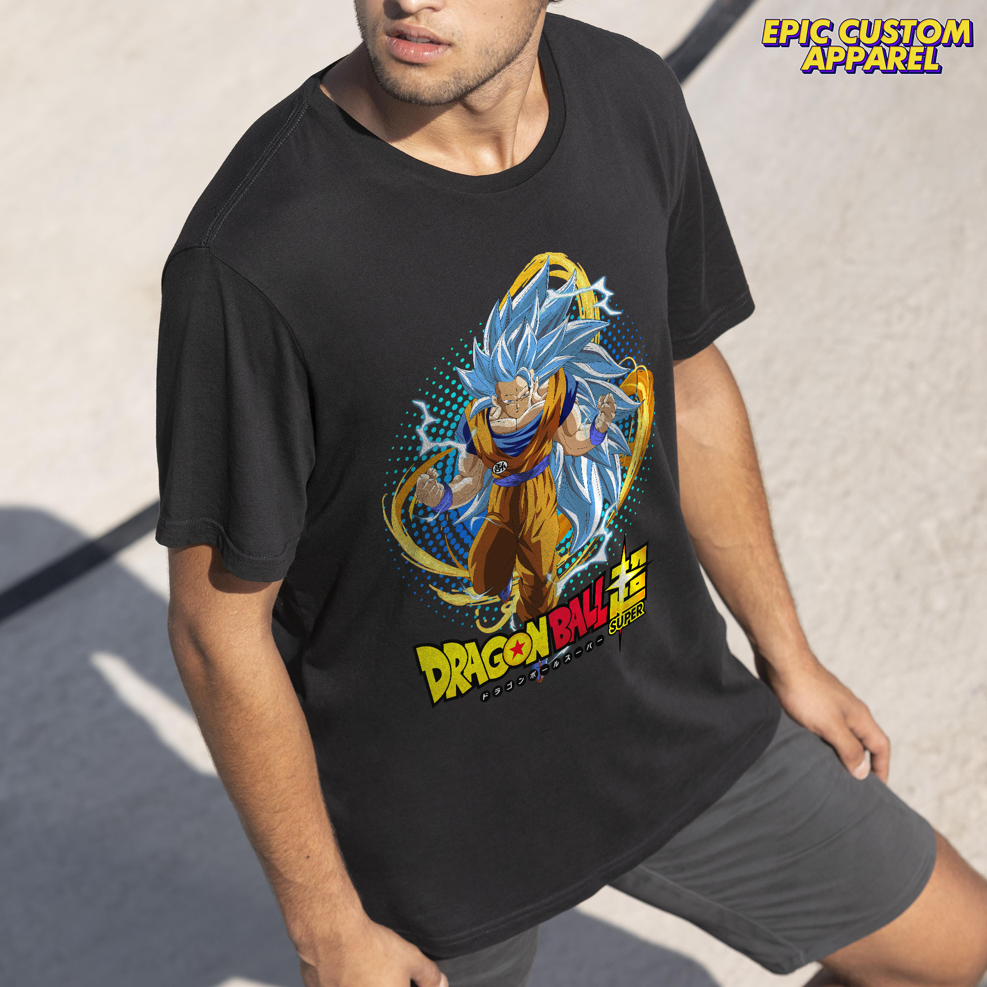 Dragon Ball Super Goku Super Saiyan 3 Ultra Instinct Vegeta Graphic Anime  Design Tee 100% Cotton Unisex T-Shirt Black XS | PGMall