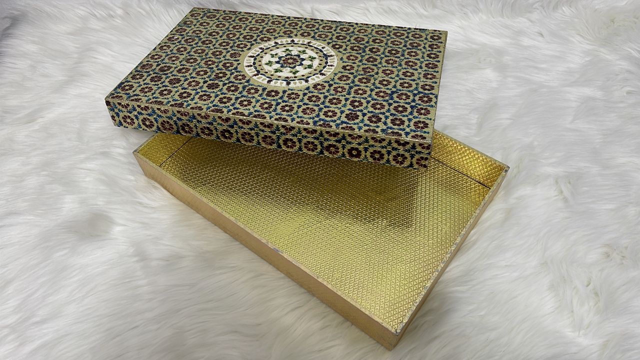 Paper & Hardboard Saree Gift Box at Rs 100/pices in Delhi | ID:  2850530246888