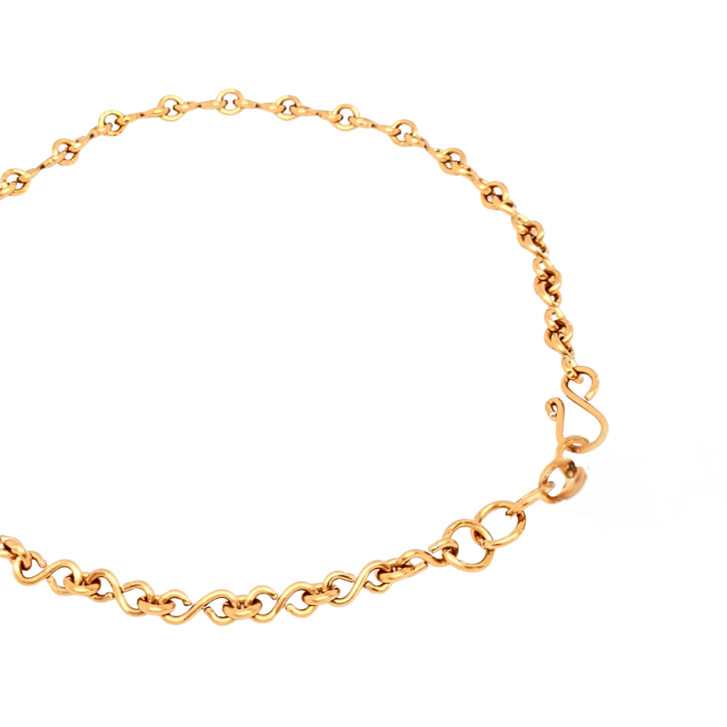 Classic Minimalist Copper Anklet - Dainty Everyday Jewellery - Adjustable