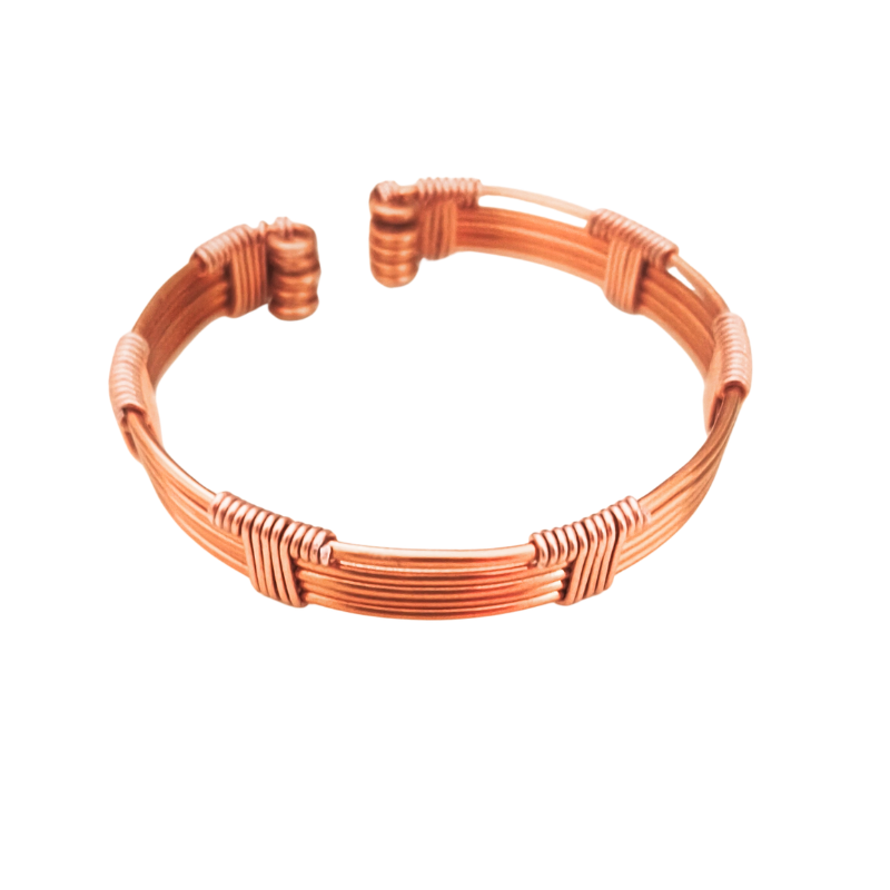 Classic Copper Bangle for Men