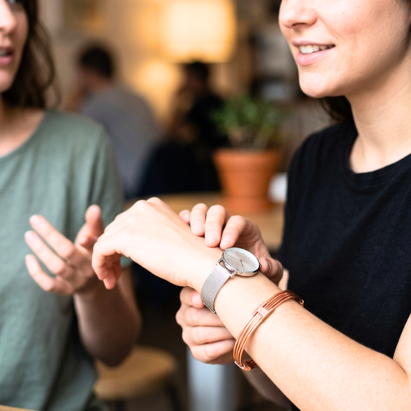 Classic Copper Bangle for Men
