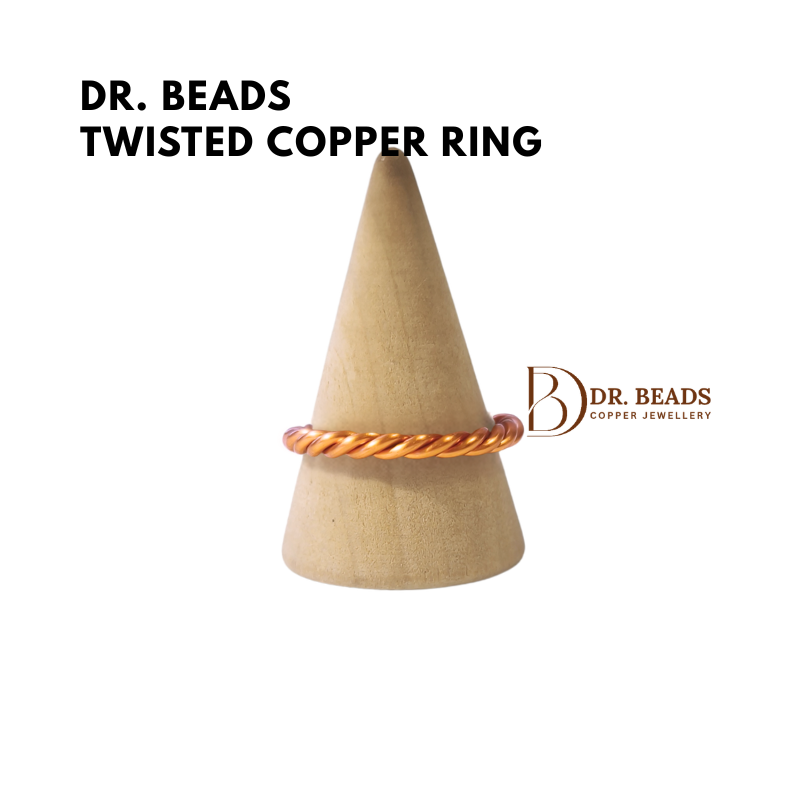 Twisted Copper Ring