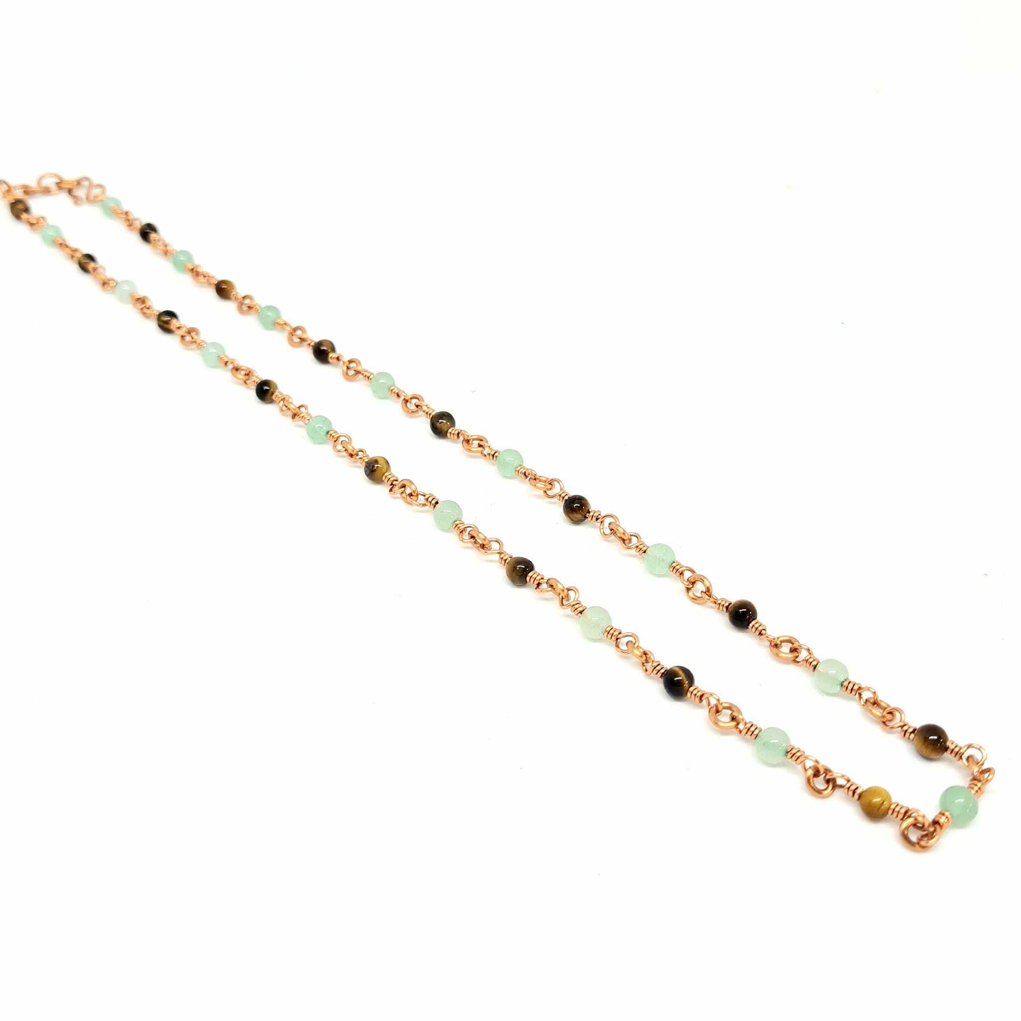 Aventurine and Tiger Eye Necklace 2