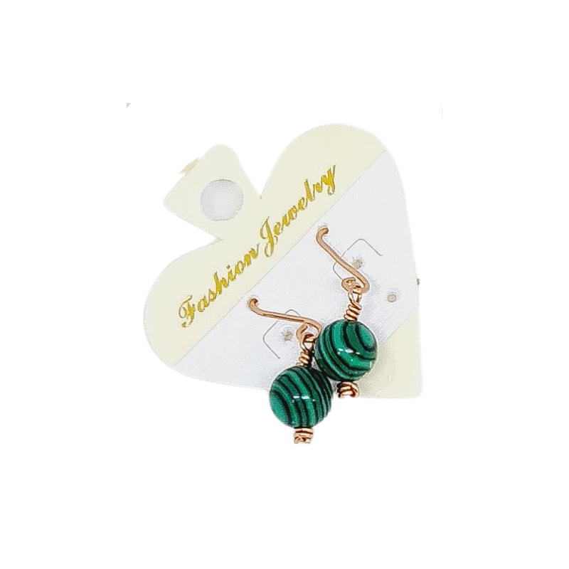 Malachite Earrings