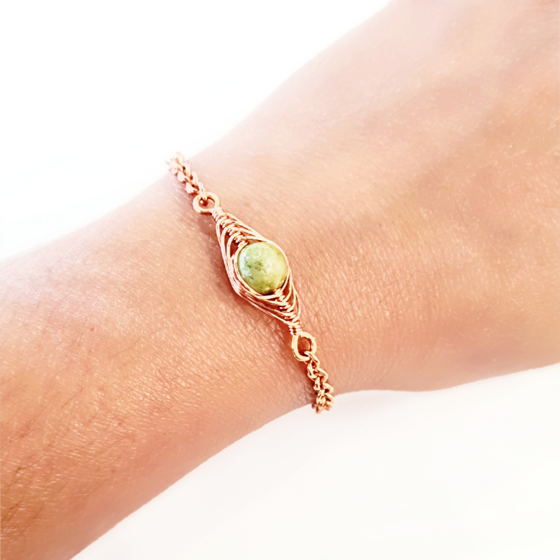 Natural Hetian Jade Bracelet, Donut Jade Bracelet, Green Gemstone Char –  Shanali Jewelry