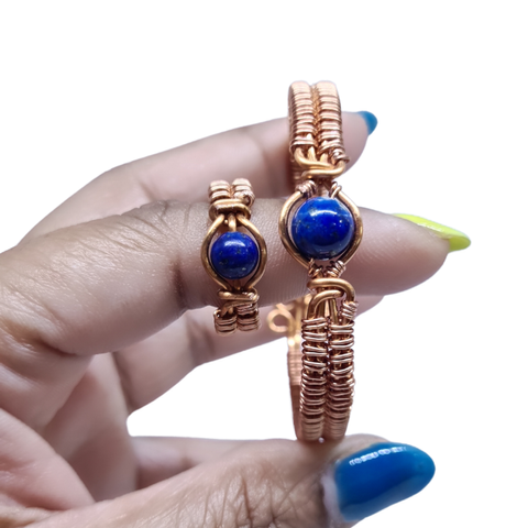 Lapis Lazuli Cuff Bangle