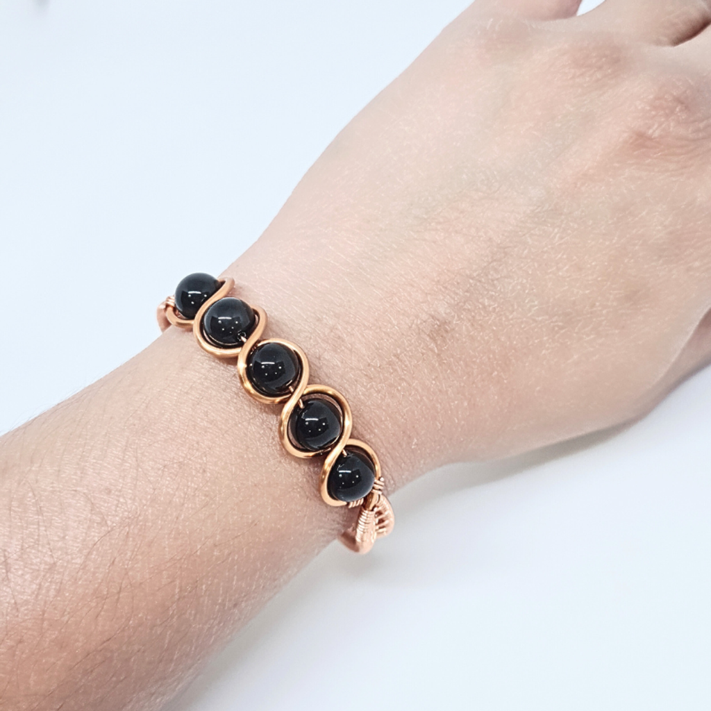 Black Onyx Bangle