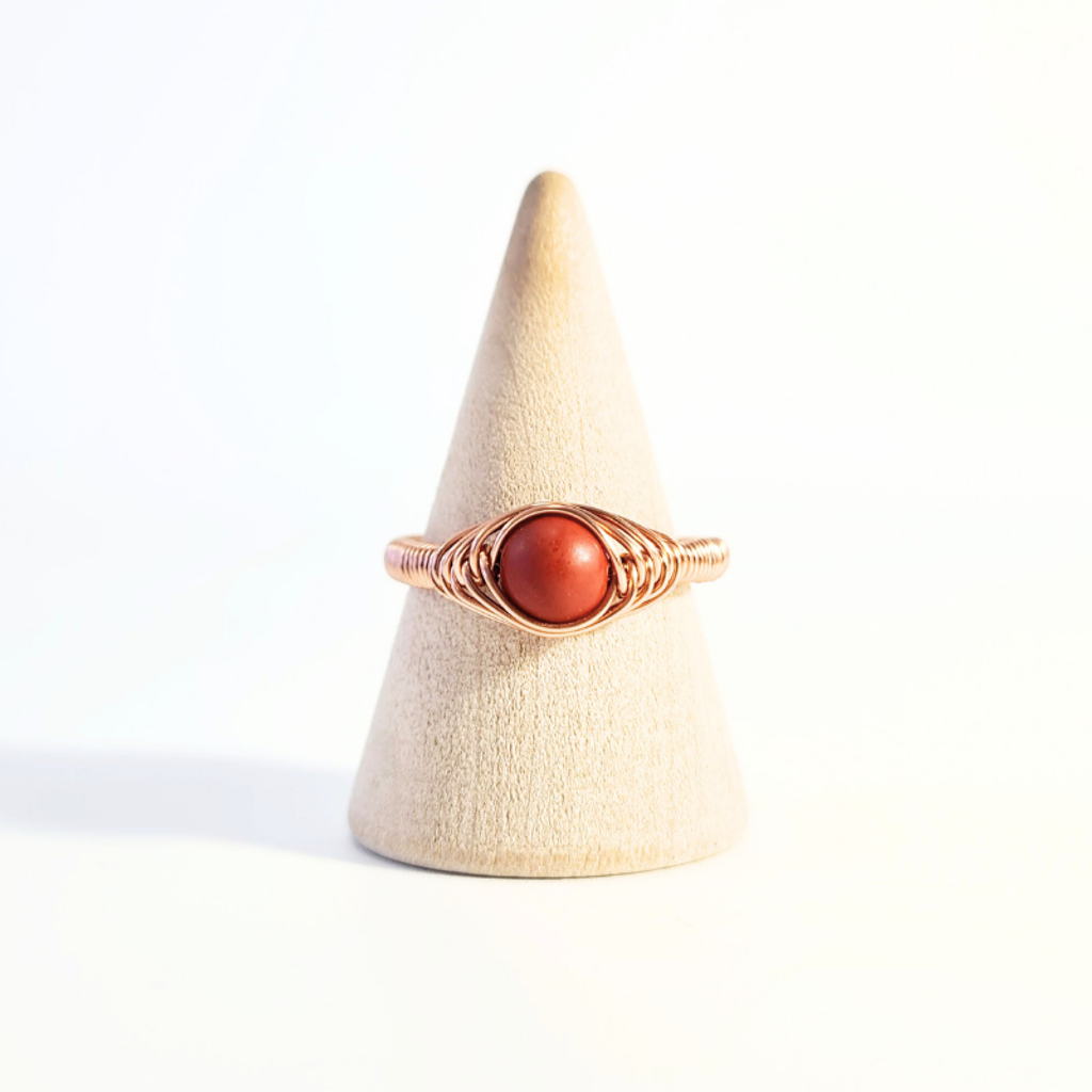 Red Coral Ring