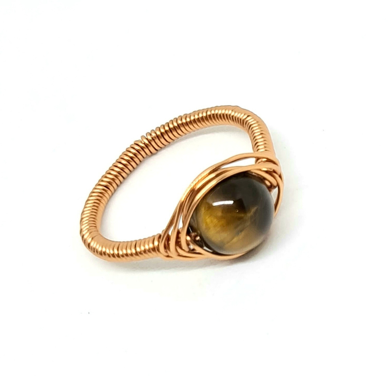 Tiger Eye Ring