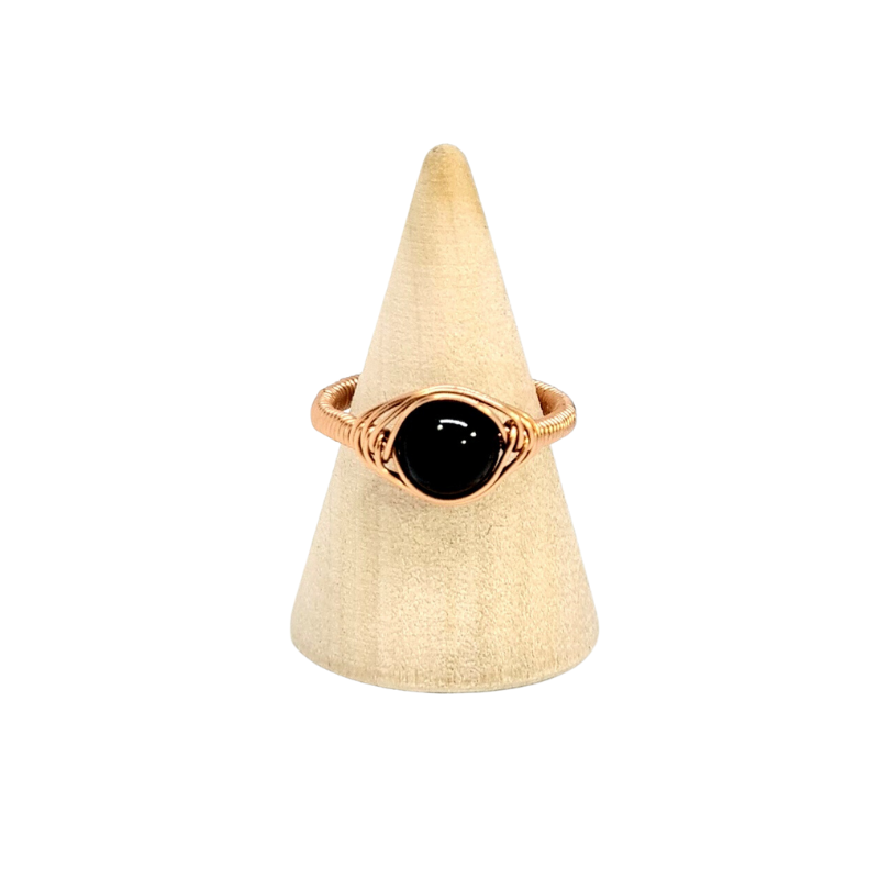 Black Tourmaline Ring