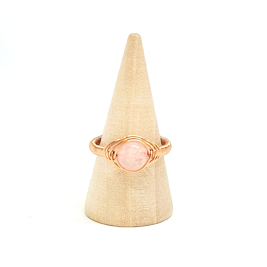 Rose Quartz Ring